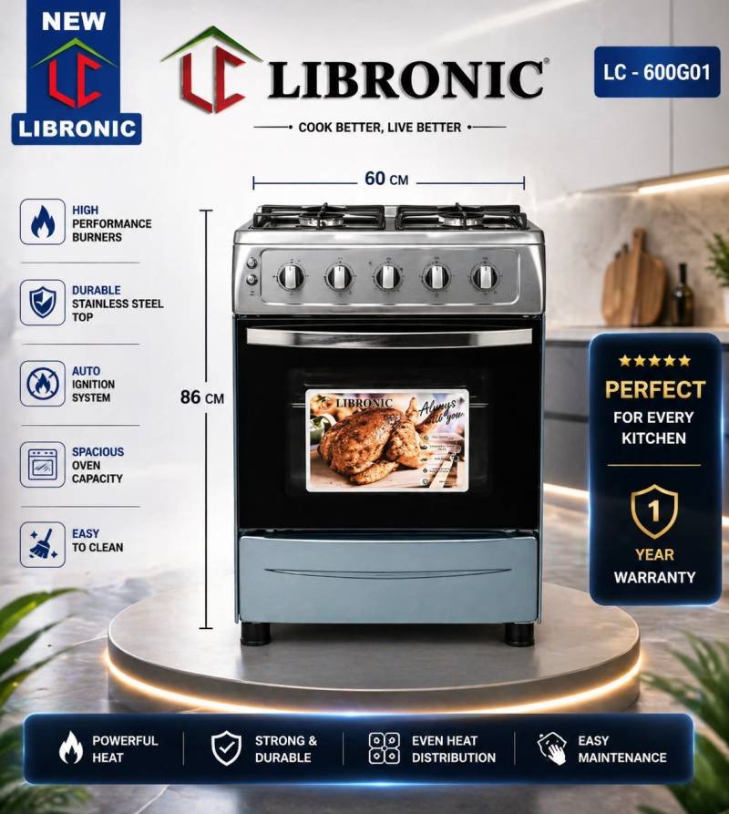 طباخ صالون 4 مشاعل 600G01